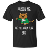 Funny Hamilton Cat Pardon Me Men's T-Shirt