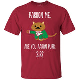 Funny Hamilton Cat Pardon Me Men's T-Shirt