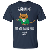 Funny Hamilton Cat Pardon Me Men's T-Shirt