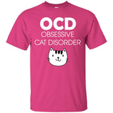 Ocd Obsessive Cat Disorder Funny Men's T-Shirt