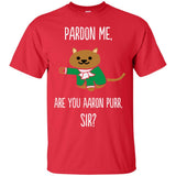 Funny Hamilton Cat Pardon Me Men's T-Shirt