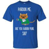 Funny Hamilton Cat Pardon Me Men's T-Shirt